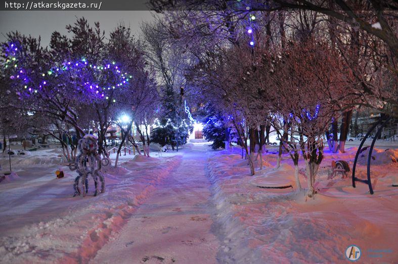 Зимний вечер в Аткарске (Фоторепортаж)