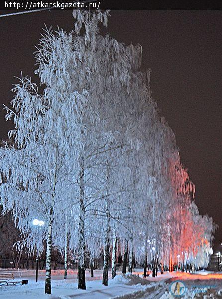 Зимний вечер в Аткарске (Фоторепортаж)