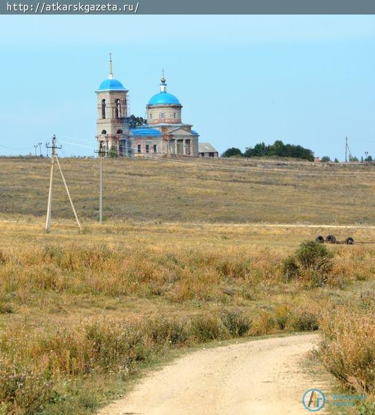 Золотой купол с крестом вознесся над Сосновской церковью на высоту 30 метров